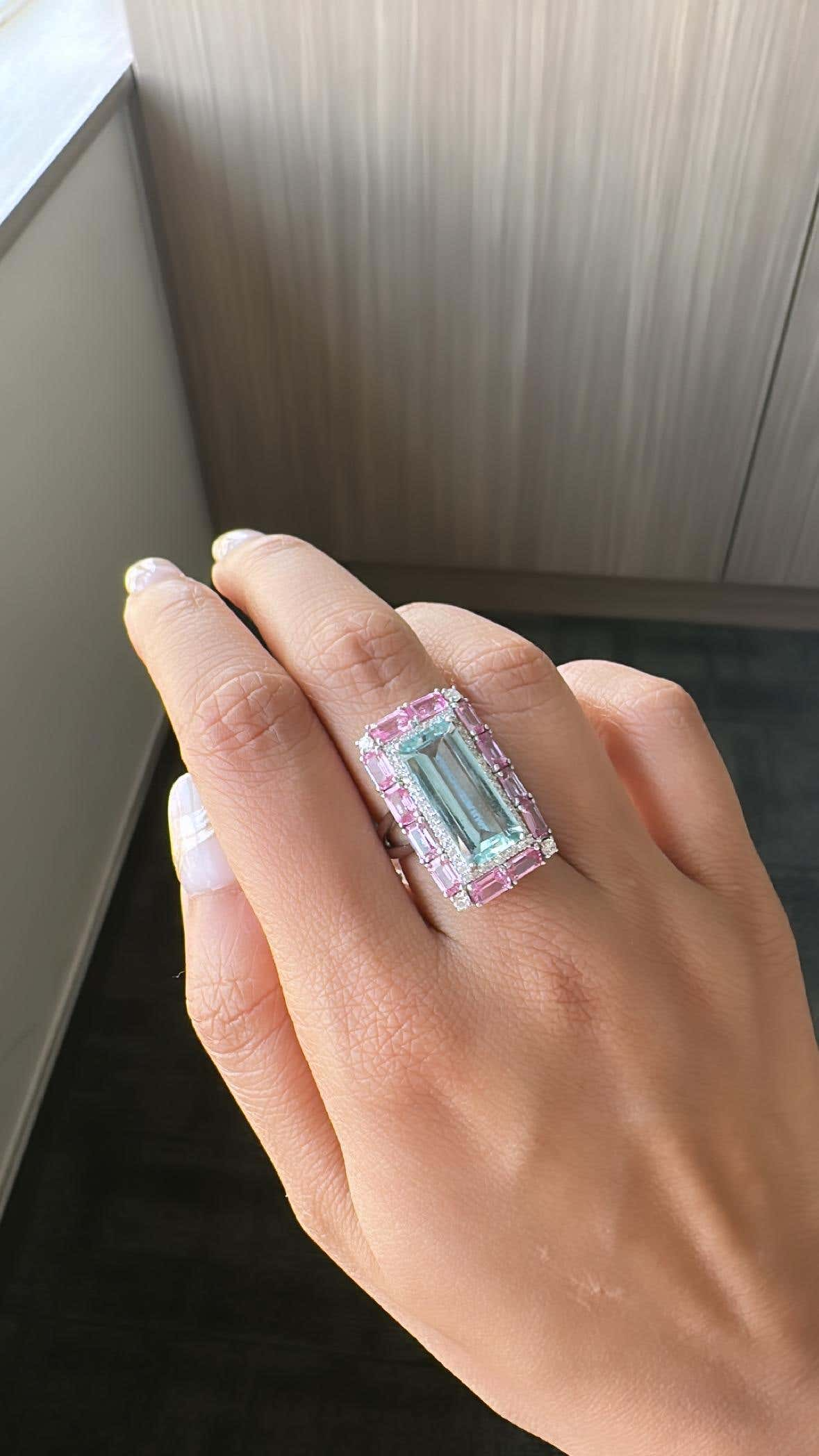pink sapphire diamond eternity rings