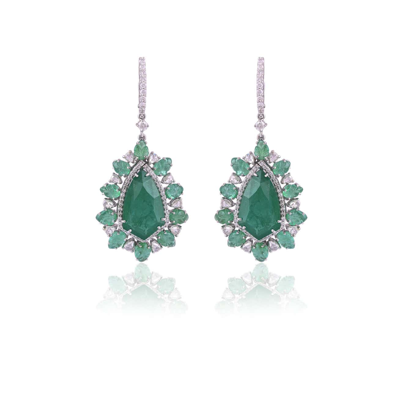 emerald earring for women