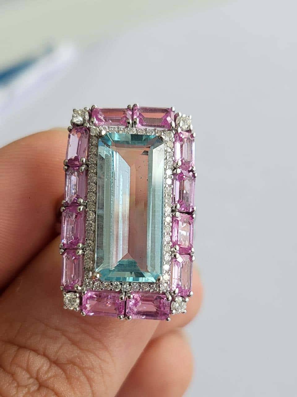 women sapphire diamond ring