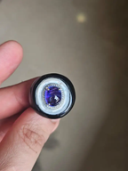 18k White Gold Ring - Natural Tanzanite & Mother Of Pearl Ring - Gold Diamond Cocktail Ring - Black Onyx Ring - Diamond Women Ring